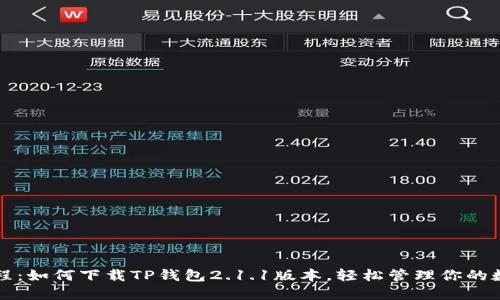 详细教程：如何下载TP钱包2.1.1版本，轻松管理你的数字资产
